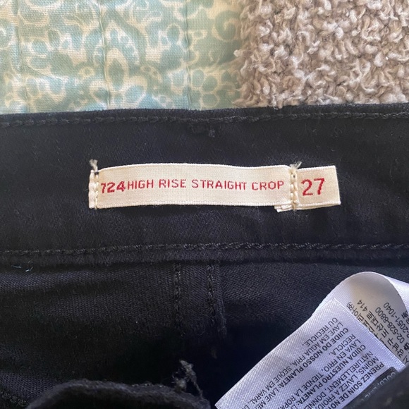 Black Levi Jeans, Size 27 - Picture 6 of 7